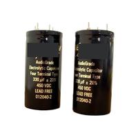 1pcs/lot 330uf 450v 35X70MM quadrupole balanced advanced Electrolytic capacitor NWPNLXEA
