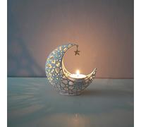 1pcs Luna Forma Candela Sostegno Decorazione Coppa Casa Camera Ornamento