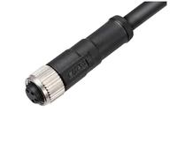 1PCS M8 Testa Diritta 3 4 5 6 8 Core IP67 Impermeabile Connettore Cablaggio Filo Non Schermato(080009 1 m wire,PVC_3P)