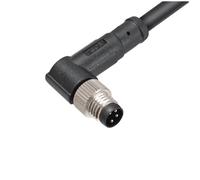 1PCS M8 Testa Diritta 3 4 5 6 8 Core IP67 Impermeabile Connettore Cablaggio Filo Non Schermato(080021 1 m wire,PVC_5P B CODE)