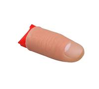 1PCS Magic Trick Fingers Dita finte Punte morbide per i Pollici Stage Show Prop Prank Panno di Allenamento in Seta Rossa