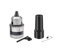 1PCS Mandrino 0.6-6mm 0.3-4mm 1.5-10mm JT0 B10 B12 Adattatore Biella 4/5/6/8/10/12mm Manicotto Del'albero In Acciaio Rame Accoppiamento (Color : B12 chuck and 8mm)
