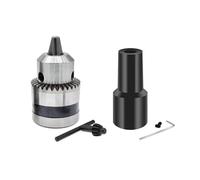 1PCS Mandrino 0.6-6mm 0.3-4mm 1.5-10mm JT0 B10 B12 Adattatore Biella 4/5/6/8/10/12mm Manicotto Del'albero In Acciaio Rame Accoppiamento (Color : B12 chuck and 10mm)