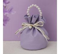 1pcs Matrimonio Caramella Borsa Regalo Confezione Cuoio PU Portaoggetti Zucchero