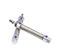 1PCS MF Mini Cilindro In Acciaio Inox MF20X25S MF20X50 MF20X75S MF20X80S MF20X100S MF20X125S MF25X25S MF25X50S MF25X75S MF25X80S MF25(MF25X100S)