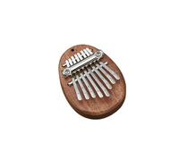 1Pcs Mini Kalimba 8 Key Thumb Piano Cute Instrument Portable For Beginners Exquisite Gift Set For Kids Mini Instruments Kalimba Thumb Piano(Brown-02)