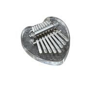 1Pcs Mini Kalimba 8 Key Thumb Piano Cute Instrument Portable For Beginners Exquisite Gift Set For Kids Mini Instruments Kalimba Thumb Piano(Clear-06)
