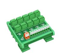 1PCS Montaggio Su Guida DIN 5V-24V Sensore di Cablaggio Terminale Da Tavolo Interruttore Di Prossimità Fotoelettrico Primavera 8-Bit 2-Wire 3-Wire(HL-SEN-10,SPRING TERMINAL_INPUT SIGNAL PNP)