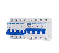 1PCS MTS Interruttore di trasferimento manuale a doppia alimentazione 3P 4P Mini interruttore di interblocco AC 6A-125A 50/60HZ Dain Rail (dimensioni : 4P Plus 4P, Colore : 6A)(25a,4P plus 4P)