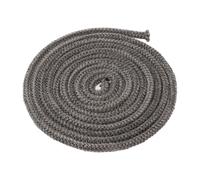 1pcs Nero Stufa Fuoco Corda A Legna Lunghezza Log Burner Guarnizione Della Porta