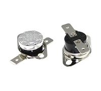 1pcs normalmente aperto KSD301 10A 250V 40-135 gradi Bakelite KSD-301 Interruttore temperatura 50 60 65 70 75 80 90 100 Sensore termostato-135 Degree,Normally closed