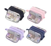 1pcs Nuovo Sacchetto di Cancelleria Penna Sacchetto Essenziale Per Studentsterm Inizia Grande Capacità Penna Bag Box di Stoccaggio Firma Matita Gomma B1e8