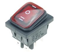 1pcs On Off On 12V/220V Heavy Duty 6 Pin Impermeabile Auto Boat Marine Toggle Rocker Switch (Color : 3, Size : 220V)(2,220V)