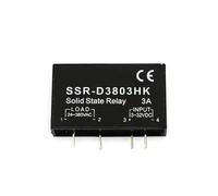 1pcs PCB SSR-D3803HK D3805HK D3808HK Dedicated With Pins 3A 5A 8A DC-AC Solid State Relay, Parti(D3803HK 3A)