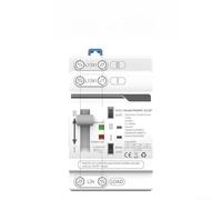 1PCS per ATS Dual Power Automatic Transfer Switch 3263A progettato per commutazione di alimentazione sicura a 220VAC con resistenza di tensione fino a 8000V (2P 50A)
