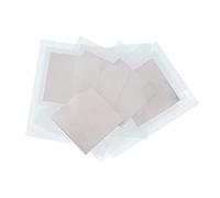 1PCS Piastra di indio ad alta purezza In≥99.995% Foglio di indio super sottile In elemento Foglio di lamina di indio puro Flake Indium Wafer Piastra di indio (Thickness 0.2MM)