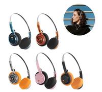 (1pcs, Pink) Crazyview Retro Over-Ear Headphone Bluetooth Headset, Hi-Fi Stereo Earphone Headset, Pevices For Most Mobile Phones Playback