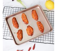 1pcs Placca da Forno da Arrosto Pan Quadrato Torta Latta Pratico Calore