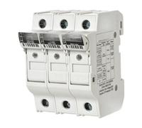 1PCS Portafusibile CHCC3DU/3DIU 600V 30A 3P | 10x38mm(10x38mmCHCC3DIU base)