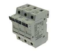 1PCS Portafusibile CHCC3DU/3DIU 600V 30A 3P | 10x38mm(10x38mmCHCC3DU without base)