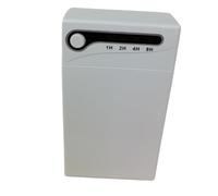 1PCS Portasigarette Intelligente 20 Capacità di Ricarica USB Scatola di Sigarette in Metallo Blocco Temporale Display A LED Smettere di Fumare Dispositivo di Controllo,B