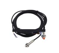 1PCS PR12-4DN Cylindrical Proximity Switch Sensor DC6-36V 2/3-Wire NPN NO NC 4mm Detection Distance PR08 RRT08 PRD12 2DN 2DP 8DO(PRD12-8DP M12 PNP)