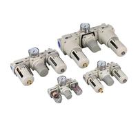 1PCS processore sorgente aria AC5000-10 separatore olio-acqua componente pneumatico valvola di riduzione della pressione del filtro a tre pezzi