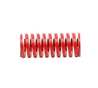 1pcs Red Medium Carico Stamping a spirale Comprensione stampo molla od = 18 mm, diametro interno = 9 mm di lunghezza h = 20-60 mm (Size : 18 x 9 x 55mm)
