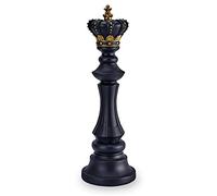 1Pcs Resina Scacchi Pezzi Internazionale Re Regina Cavaliere Ornamenti Simulati Decorazioni per la Casa Articoli di Arredamento con Forma Elegante Sapore Artistico Superficie Liscia