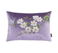 1pcs Rétro Floreale Ricamo Velluto Fodera per Cuscino Copricuscino Arredo Casa