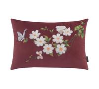 1pcs Rétro Floreale Ricamo Velluto Fodera per Cuscino Copricuscino Arredo Casa