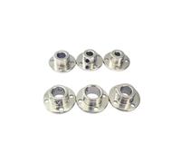 1pcs Rigid Coupling Inner Diameter 3 4 5 6 7 8 10 11 12mm Guide Shaft Optical Axis Support BIANMTSW(Inner hole 6.35mm)