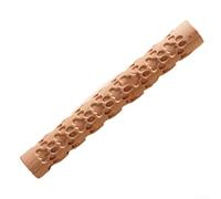 1pcs Rullo Manuale Argilla Fatta A Mano Rullo Manuale In Legno (Claw Printing)