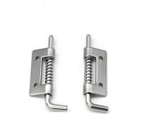 1PCS Scatola di Colore del Ferro di Saldatura In Lega di Zinco Industriale SmalI Cerniere con Cerniere A Molla A Molla for Porta 'armadio Elettrico(1PCS iron-right)