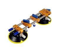 1pcs Setter di cucitura di pietra senza cuciture Setter manuale di livellamento sottovuoto in gomma Strumento di installazione professionale controsoffitto for giunto con ventose da 6 pollici Per gran