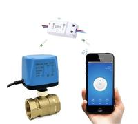 1pcs Smart Switch motorizzato valvola a sfera AC220V acqua intelligente valvola a sfera elettrica funziona (DN40)