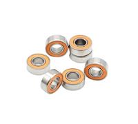 1Pcs SMR105 2RS ABEC-7 LD Stainless Steel Hybrid Ceramic Bearing 5x10x4 mm Without Grease Fast Turning(1Pc SR188 2RS CB)