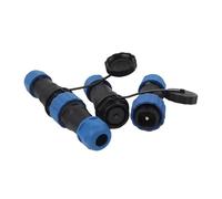1PCS SP20 Dritto Docking Connettore del Cavo Impermeabile 1 Spille A 14 Spille Tipo di Saldatura IP68 Cavo Elettrico Industriale connettori(SP20-3D)