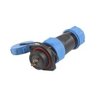1PCS SP21 IP68 Presa Impermeabile Flangia/Testa/Dado Tipo Maschio e Femmina Connettore del Cavo for 8-12mm Cavo Elettrico Montaggio A Pannello(Flange TYPE,1 PCS_3P)
