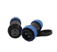 1PCS SP28 IP68 Testa/Quadrato/Dado Tipo di Saldatura Impermeabile Connettore del Cavo A Gomito e Dritto Maschio Femmina Set di prese for 12-15mm(Straight Docking,1 PCS_26P)