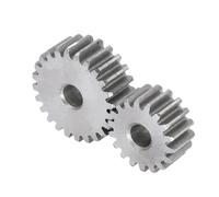 1PCS Spur Gear-1PCS 1M 12T-28T Ingranaggio di trasmissione in metallo 45# Acciaio 1 Modulo12 13 14 15 16 17 18 19 20 25 30 denti(1M-23Teeth)