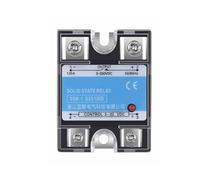 1Pcs SSR-100DD / 120DD / 150DD Control SSR Single Phase Solid State Relay 5-220VDC 3-32VDC Solid State Relay(SSR-120DD)