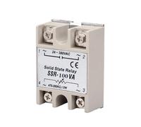 1Pcs SSR-10VA 25VA 40VA 60VA 80VA 100VA Solid State Relay Voltage Regulator AC24-380V Output(5X-Large) Controls Relays
