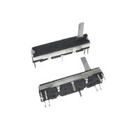 1PCS Synthesizer CT670 electronic Organ 45mm volume adjustment sliding Potentiometer B10K×2/B50X2 shaft length 15mm(10K Ohm)