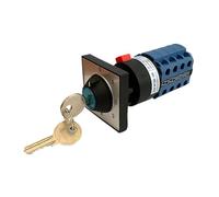 1PCS SZW26/LW26-20/0-4.4Y 20A 660V 5 Posizioni 4 Poli 16 Terminali Commutazione Selettore Universale Rotary Cam interruttore Con Chiave