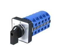 1PCS SZW26/LW26-25 5 Fase Elettrica Rotary Manopola Selettore Cam Commutatore 3 Posizioni 20 Terminali 660V 25A 48X48 Mm Pannello