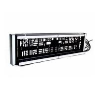 1pcs Telaio numero targa tipo LED 12-24V + camion luce retromarcia DRL bianco
