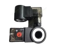 1Pcs Threaded Cartridge Valve Coil Inner Hole 13mm Height 37mm AC220V DC24V Hydraulic Solenoid Valve Coil(A)