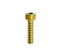 1pcs Titanium Alloy Handle Brake Screw M5x18mm - Durable Replacement Part for Bicycles and(Gold)