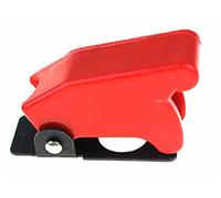 1PCS Transparent Toggle-Switch 12mm Red,Blue Green White Purple Yellow Toggle Switch Cover dustproof (Color : Red) Industrial Switches